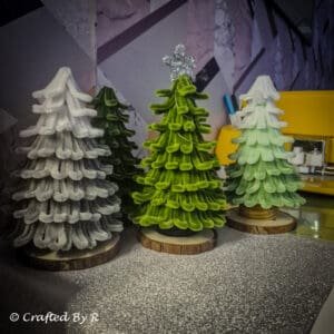 Elegant Felt LED Christmas Tree