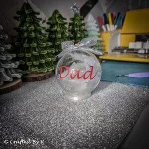 Elegant Customisable Bauble