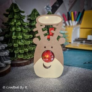 Reindeer Table Decoration with Treat